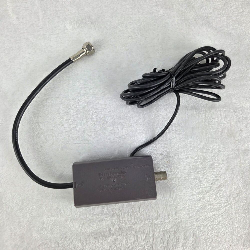 Nintendo NES RF Switch NES-003 OEM Original TV Adapter Made In Japan